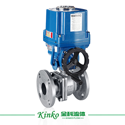 HQ Electric Flanged Ball Valve